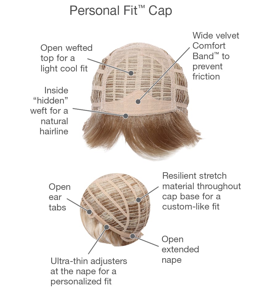 Acclaim Large: Synthetic Wig | Basic Cap