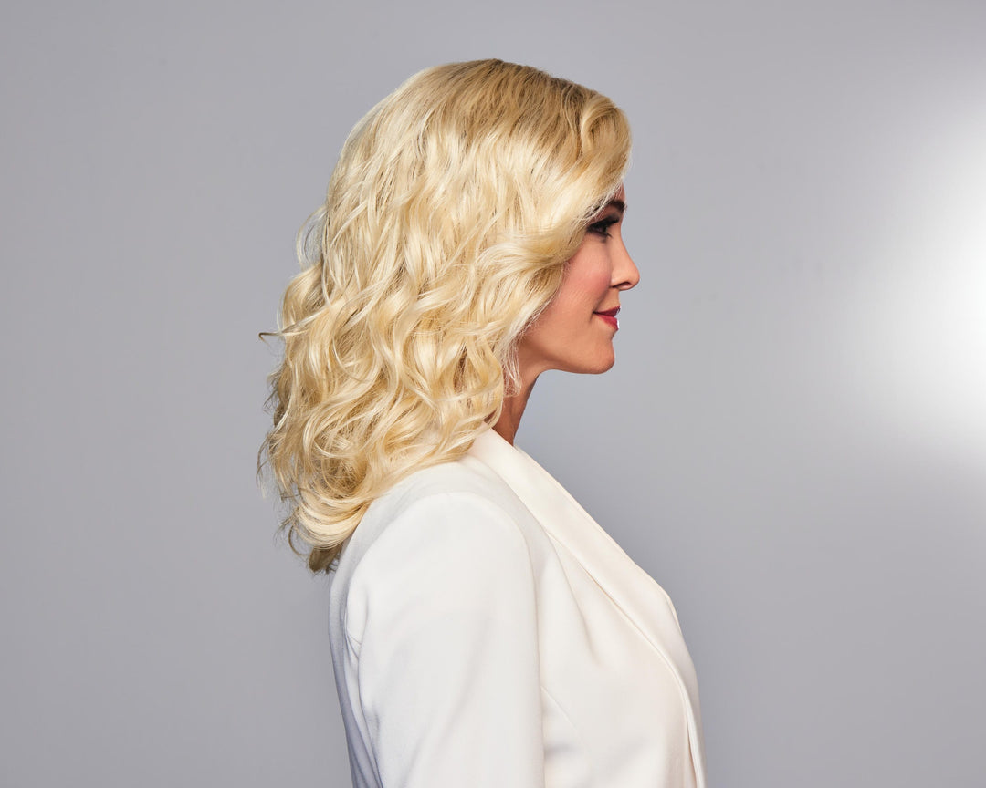 Radiant Beauty: Synthetic Wig | Lace Front, Mono Part