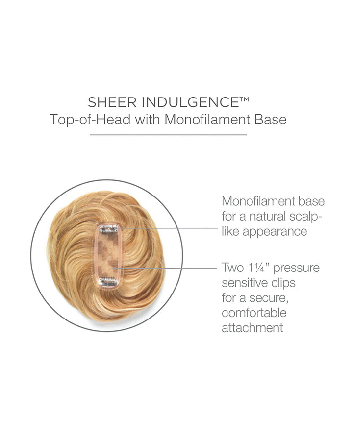 100% Human Hair Bangs: Human Hair Topper | Mono Top