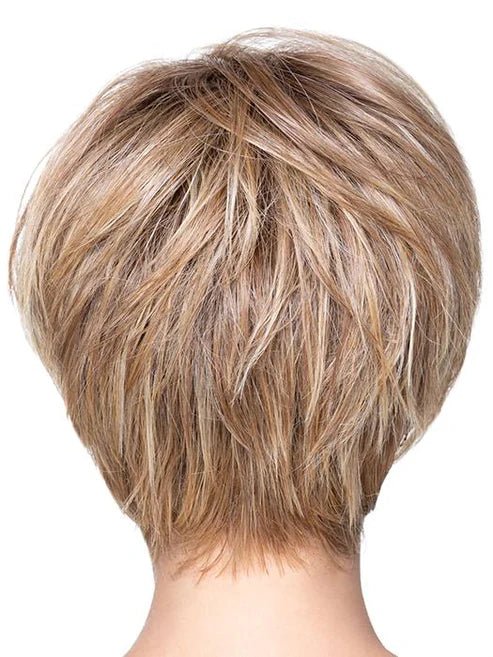 Angled Pixie: Synthetic Wig | Heat Friendly, Basic Cap