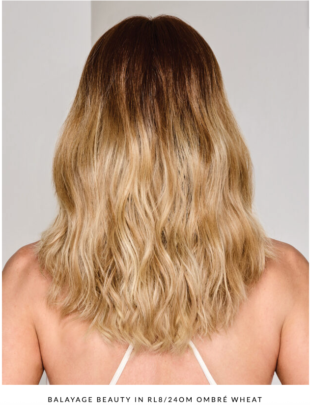 Balayage Beauty: Synthetic Wig | Heat Friendly, Lace Front, Mono Part
