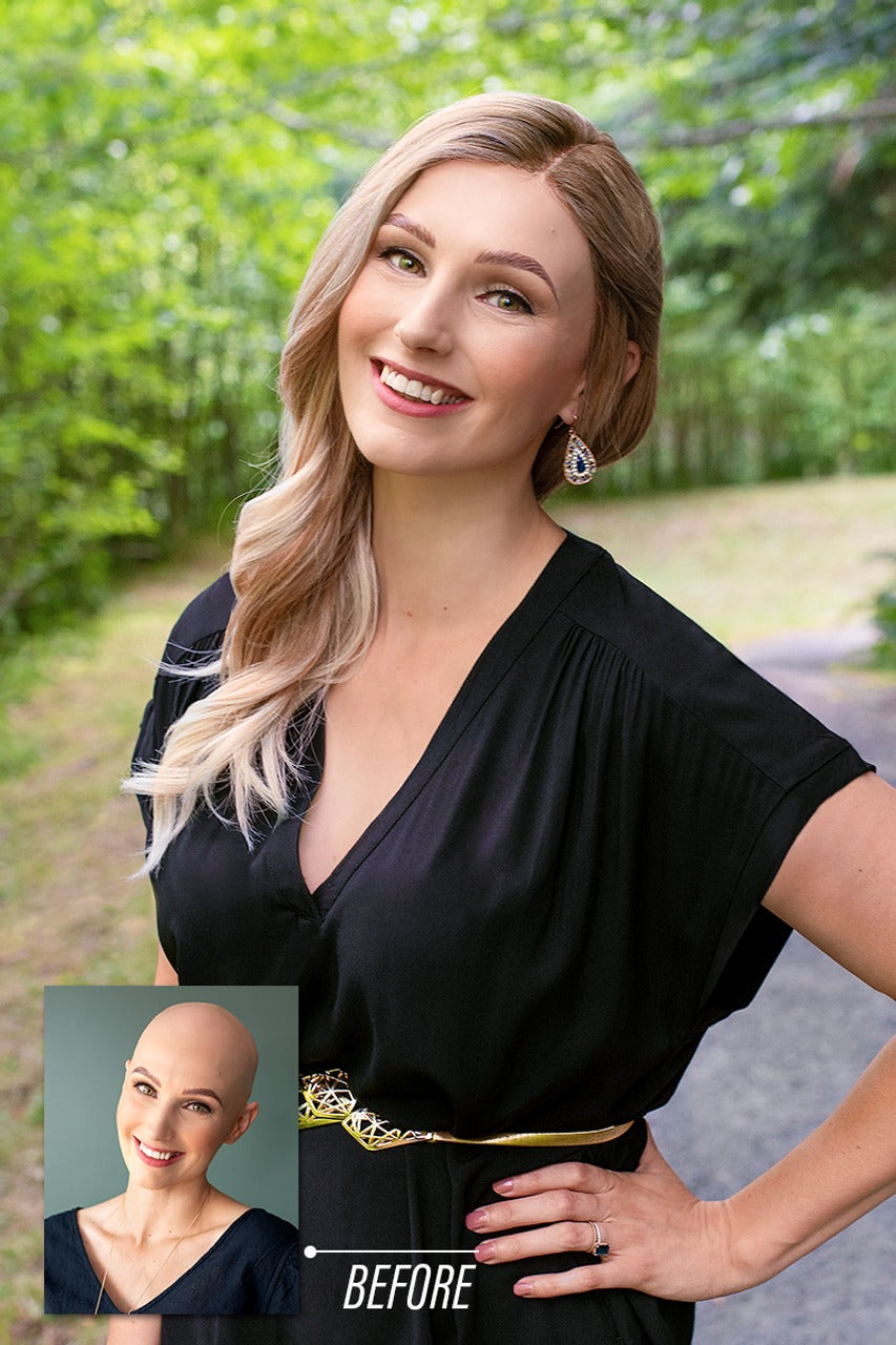 Blake Petite: Remy Human Hair Wig | Lace Front, Hand‑Tied