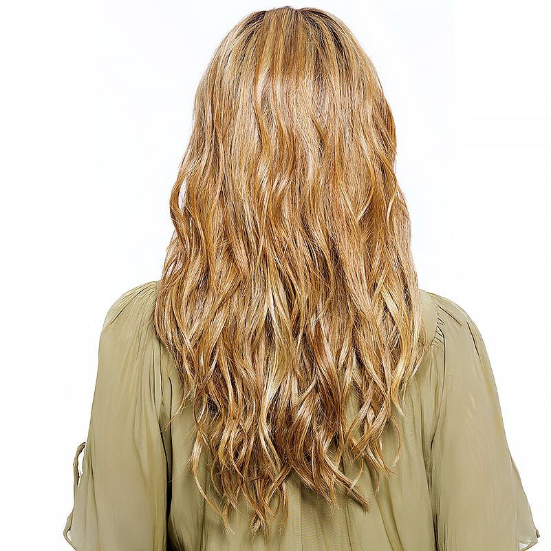 California Beach Waves: Synthetic Wig | Heat Friendly, Lace Front, Mono Top