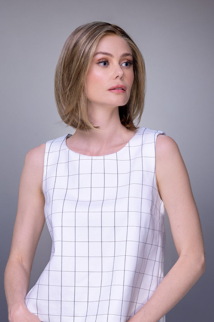 Cameron Petite Lite: Synthetic Wig | Lace Front, Hand‑Tied