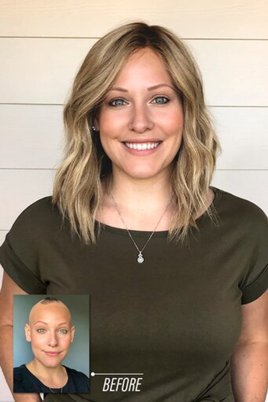 Carrie Petite: Human Hair Wig | Lace Front, Mono Top