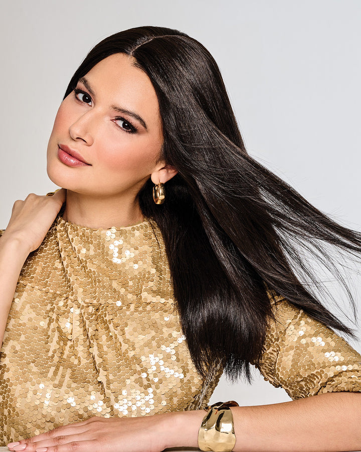 Chart Topping 16″: Human Hair Topper | Lace Front, Mono Top