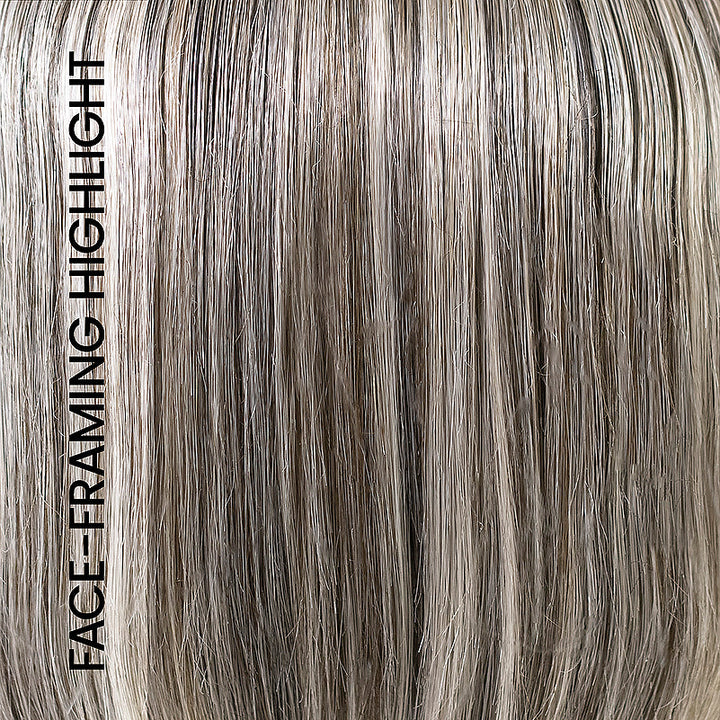Feathered Bob: Synthetic Wig | Lace Front, Mono Top