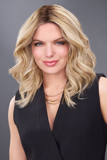 EasiPart Medium 12": Remy Human Hair Topper | Mono Top