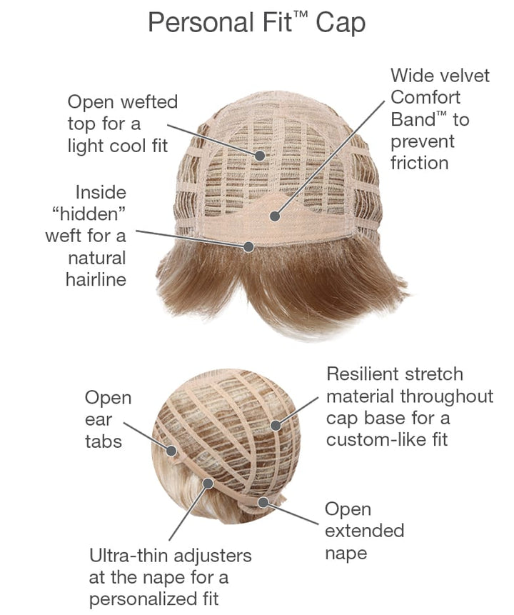Flirt: Synthetic Wig | Basic Cap