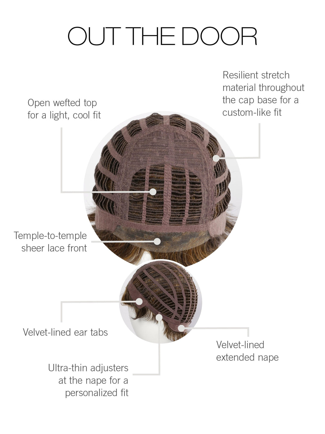 Out The Door: Synthetic Wig | Heat Friendly, Lace Front