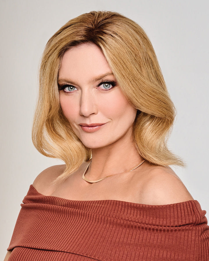 Guilty Pleasure 10”: Remy Human Hair Topper | Lace Front, Mono Top