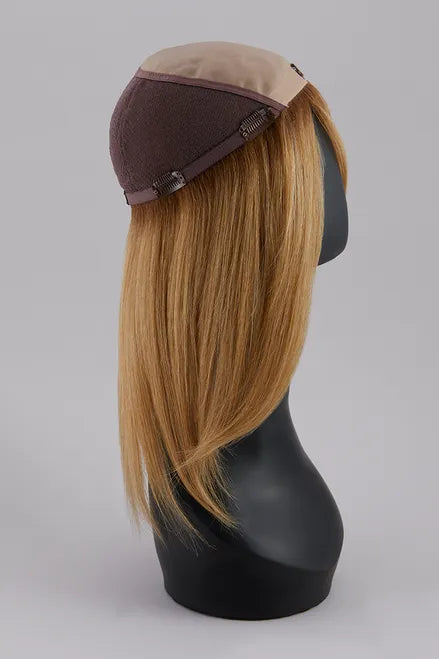 Top Full 12": Remy Human Hair Topper | Hand‑Tied