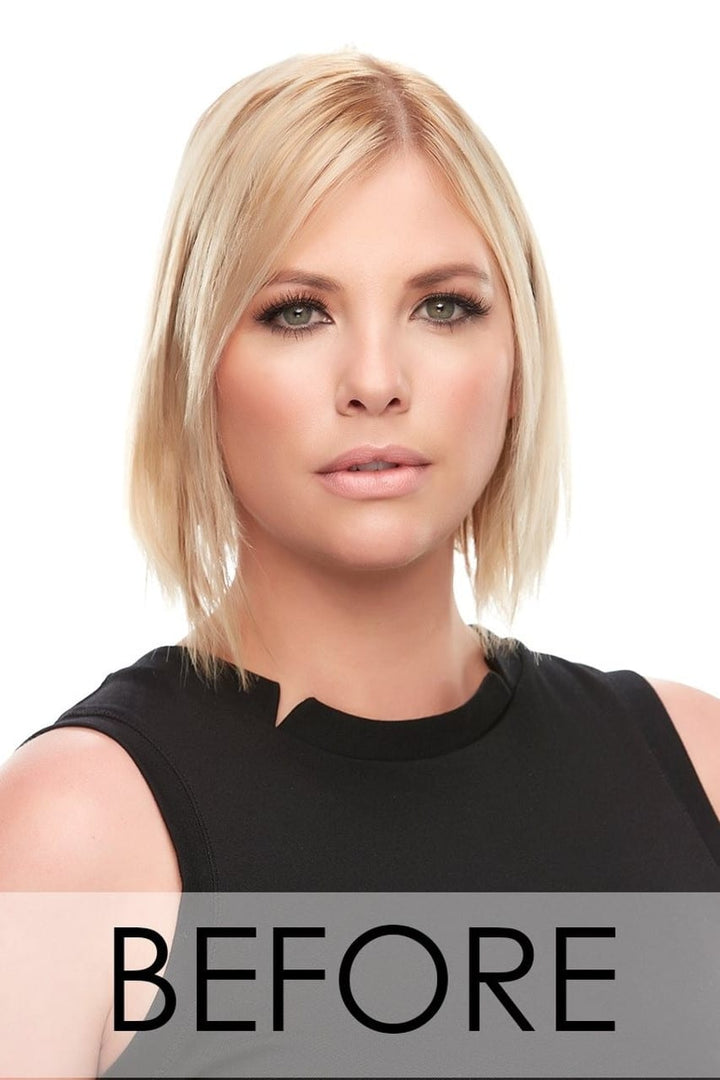 Top Full 12": Remy Human Hair Topper | Hand‑Tied