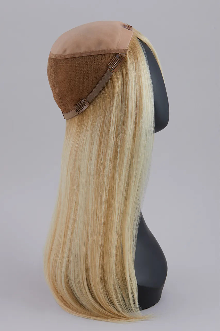 Top Full 18": Remy Human Hair Topper | Mono Top
