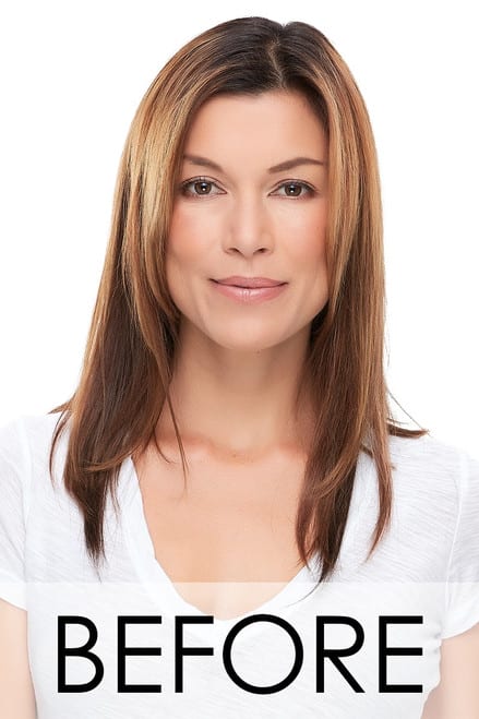 Top Full 18": Synthetic Topper | Hand‑Tied