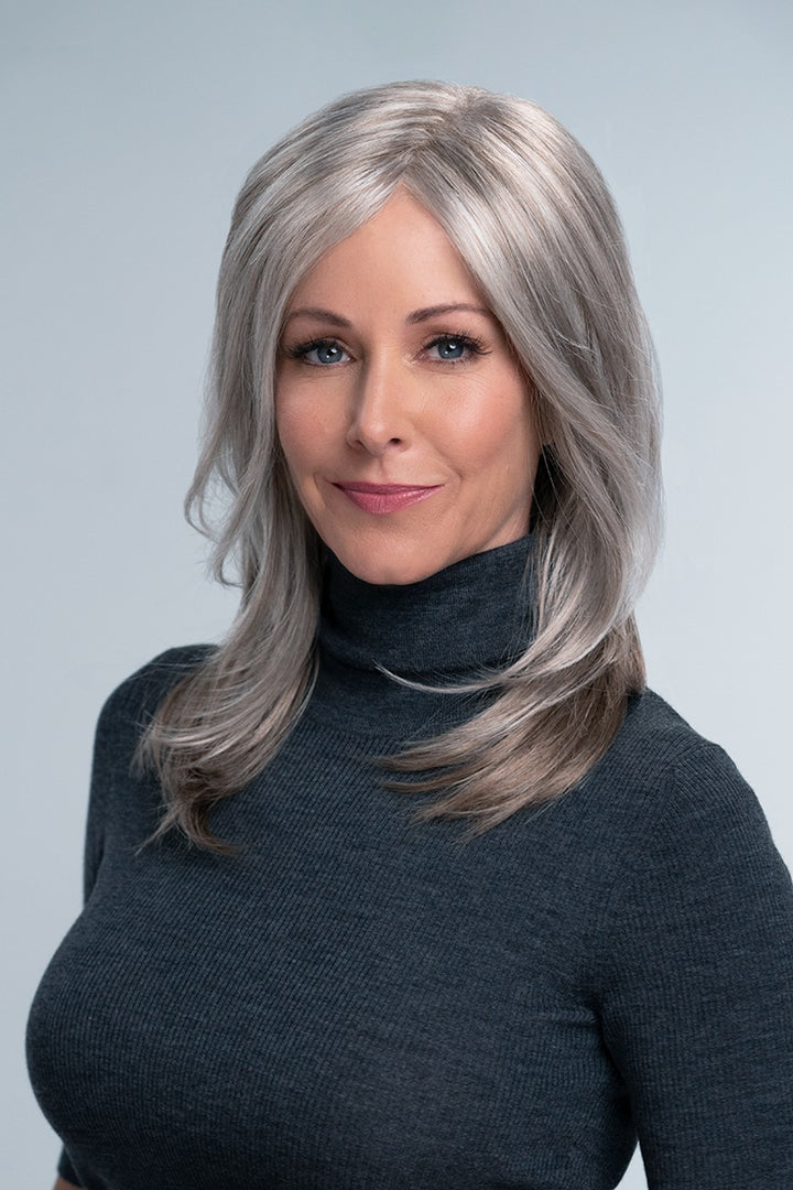 Julia: Synthetic Wig | Lace Front, Mono Top