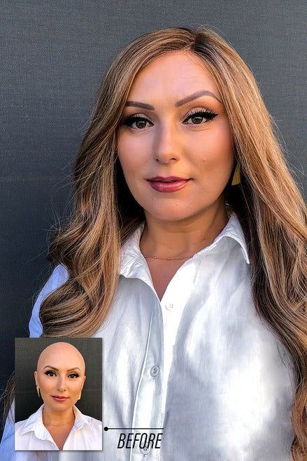 Kim: Remy Human Hair Wig | Lace Front, Hand‑Tied