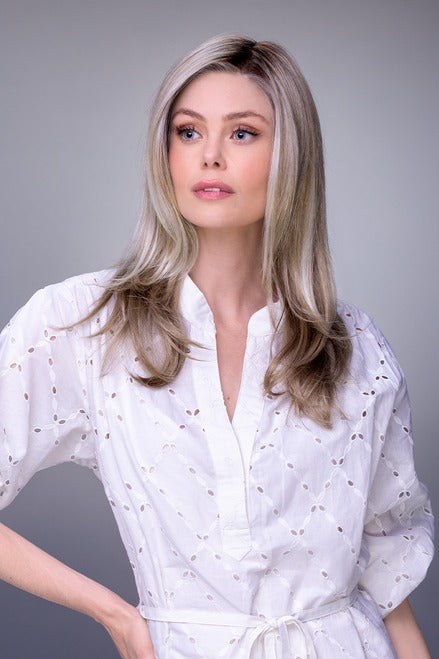 Miranda Lite: Synthetic Wig | Lace Front, Hand‑Tied