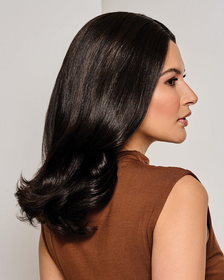 On Key 16″: Human Hair Topper | Lace Front, Mono Top