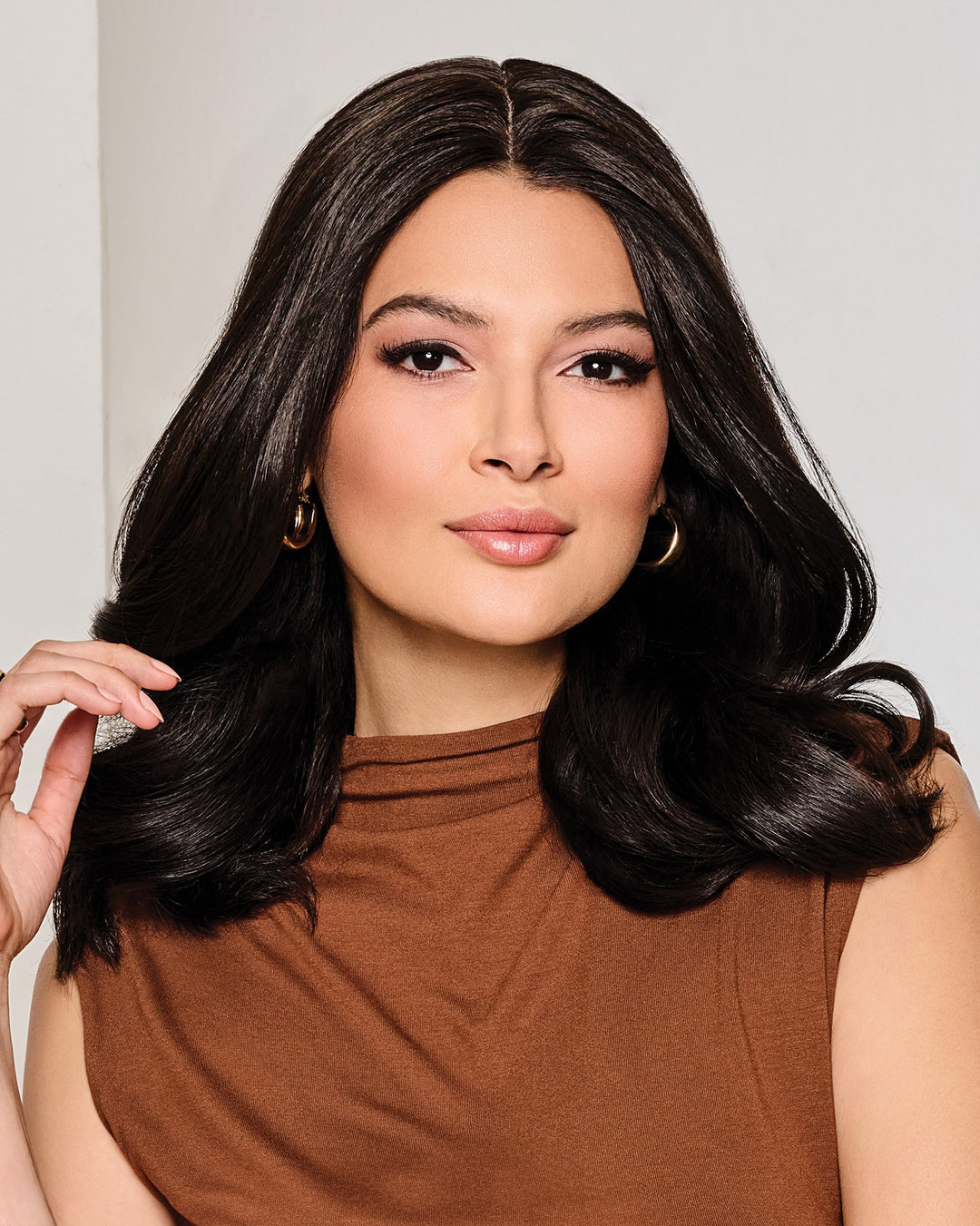 On Key 16″: Human Hair Topper | Lace Front, Mono Top