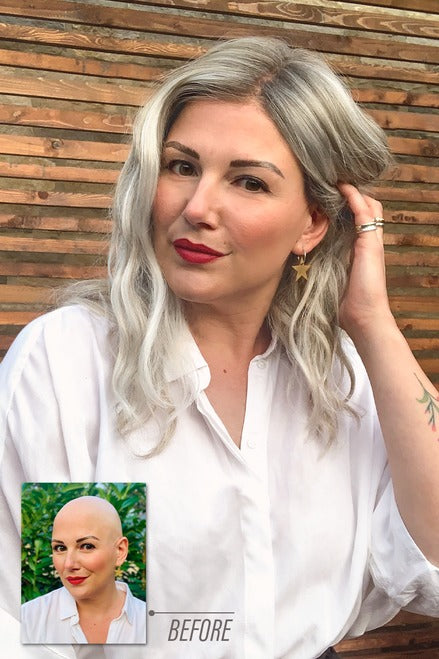 Sarah: Synthetic Wig | Lace Front, Hand‑Tied