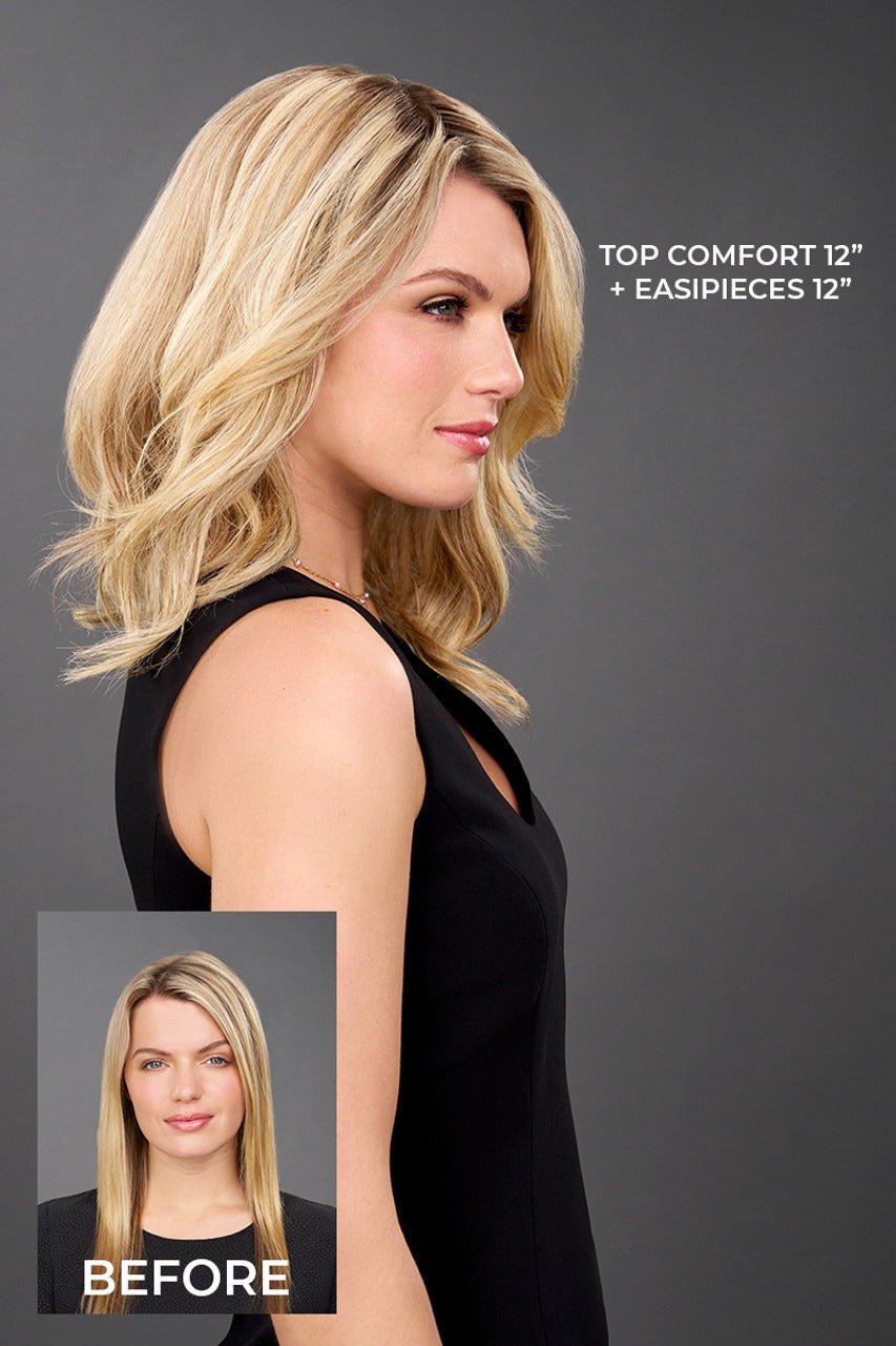 Top Flex: Remy Human Hair Topper | Mono Top