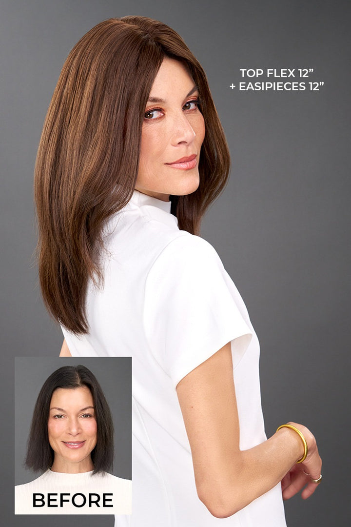 Top Flex: Remy Human Hair Topper | Mono Top
