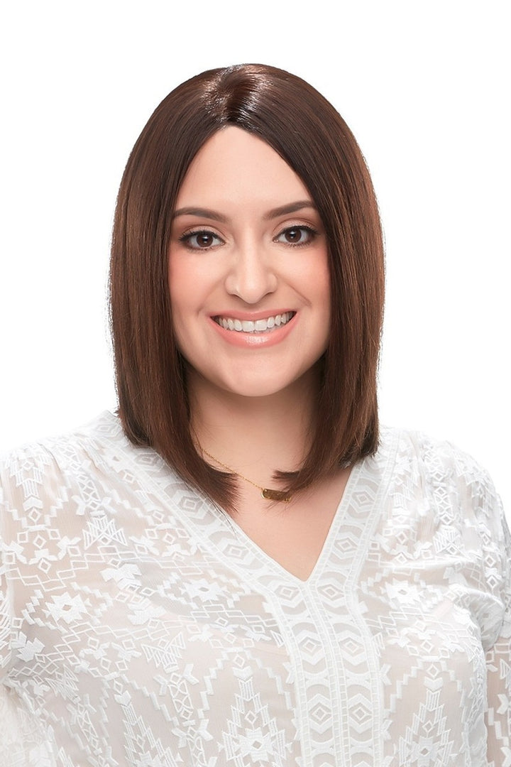 Top Style HH 12": Remy Human Hair Topper | Lace Front, Mono Top