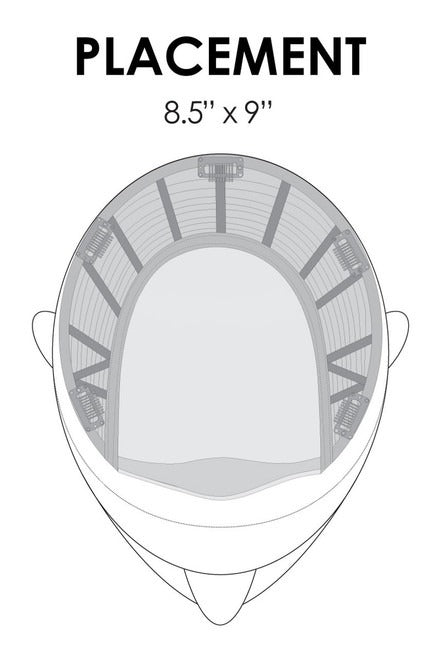 Top Style HH 12": Remy Human Hair Topper | Lace Front, Mono Top