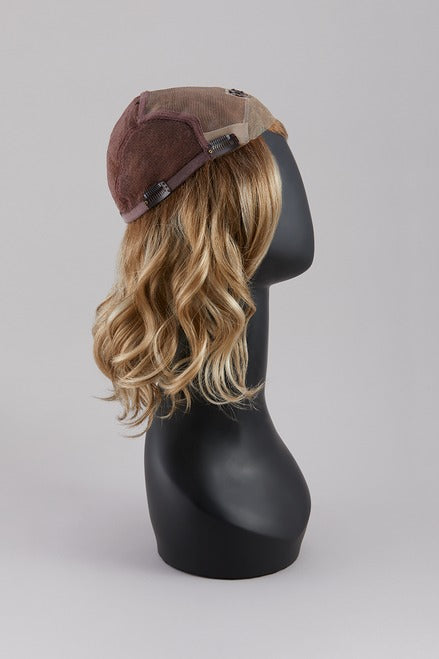 Top Coverage Wavy 12": Synthetic Topper | Lace Front, Hand‑Tied