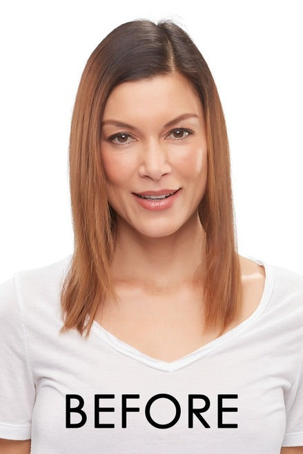Top Form French 18": Remy Human Hair Topper | Lace Front