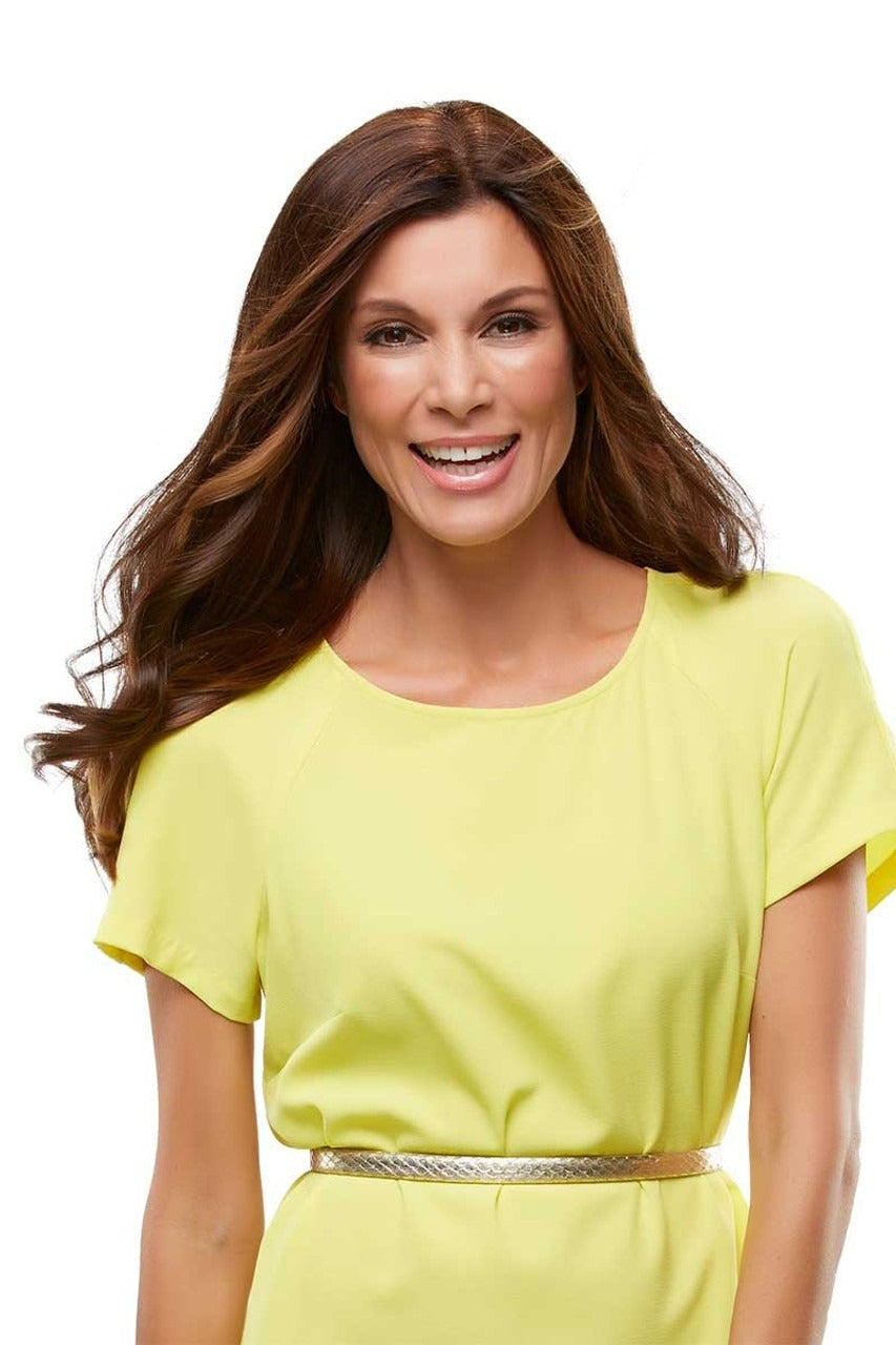 Top Form 18": Remy Human Hair Topper | Mono Top