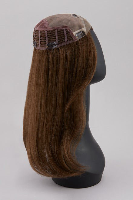 Top Smart 18": Synthetic Topper | Lace Front, Mono Top