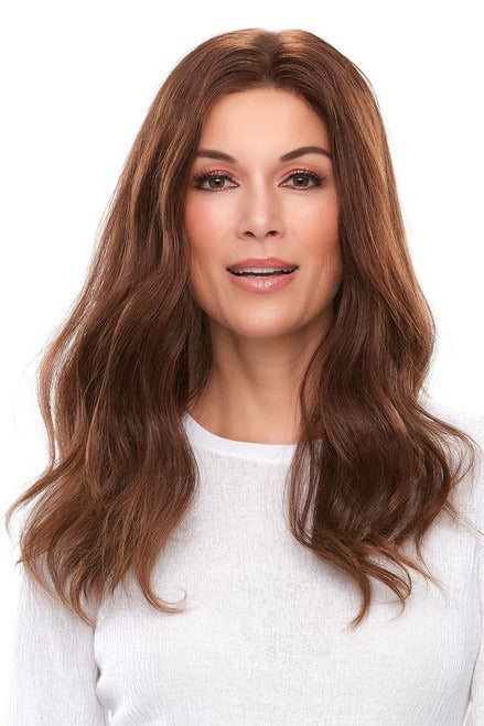Top Smart HH 18": Remy Human Hair Topper | Lace Front, Mono Top