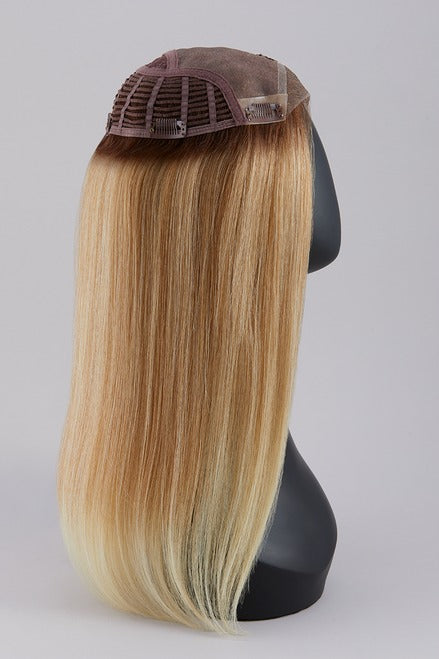 Top Smart HH 18": Remy Human Hair Topper | Lace Front, Mono Top