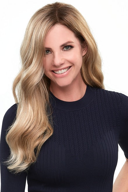 Top Smart Wavy 18": Synthetic Topper | Lace Front, Mono Top