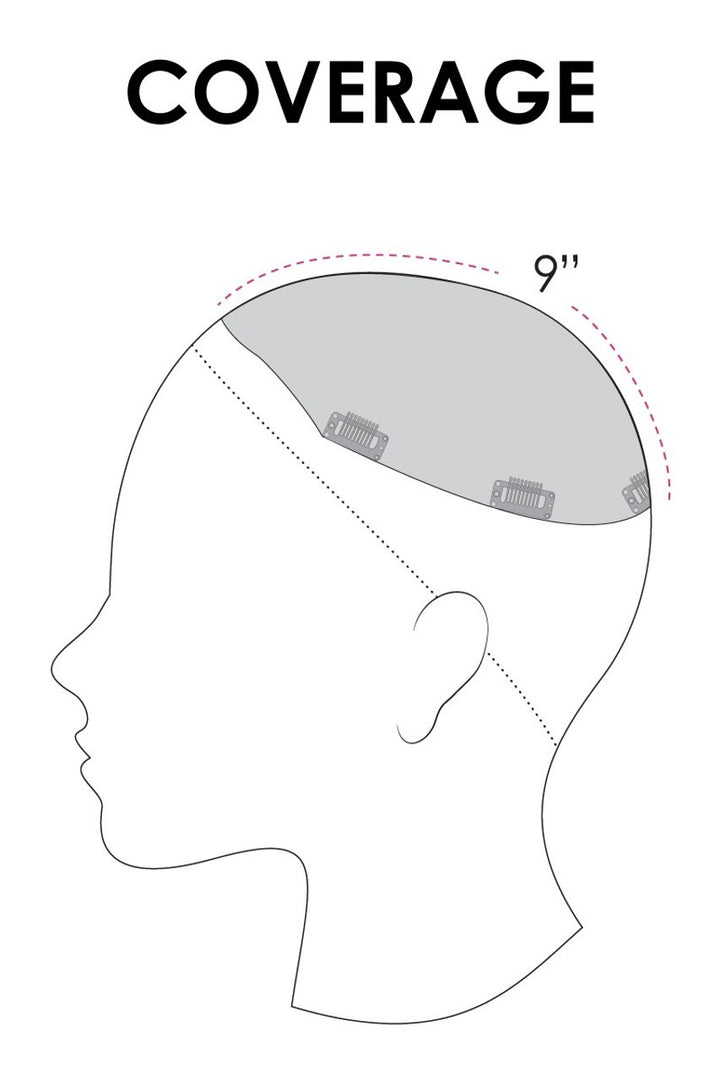 Top Style 18": Synthetic Topper | Lace Front, Mono Top
