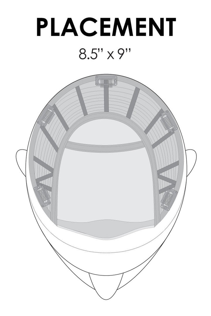 Top Style 18": Synthetic Topper | Lace Front, Mono Top
