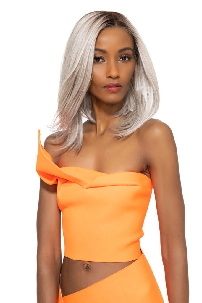 Undercut Bob: Synthetic Wig | Lace Front, Mono Top