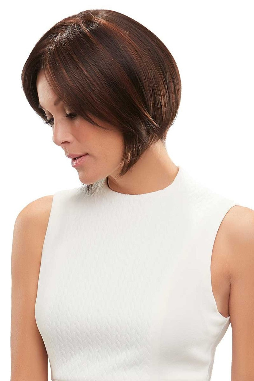 Victoria: Synthetic Wig | Lace Front, Hand‑Tied