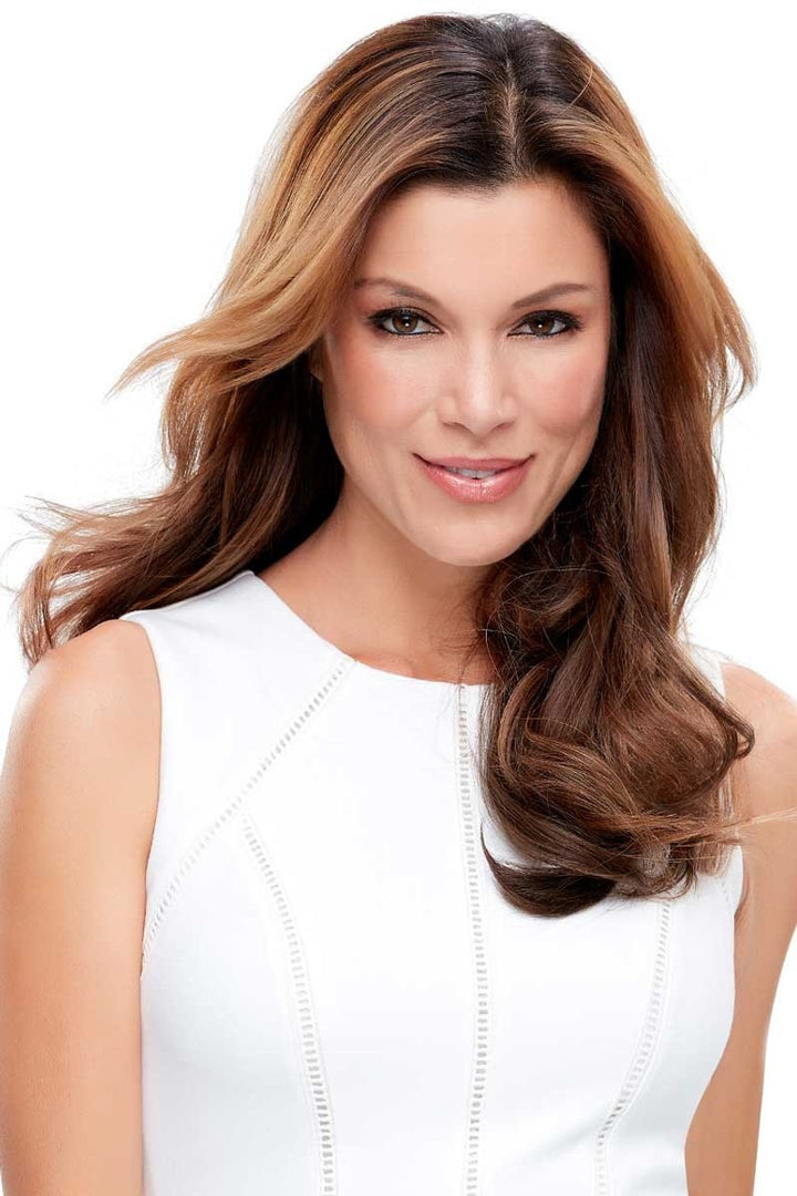 easiCrown HH 18": Remy Human Hair Topper | Mono Top
