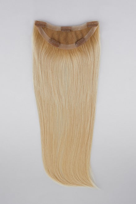 easiCrown HH 18": Remy Human Hair Topper | Mono Top