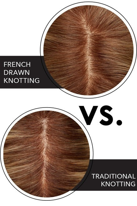 easiPart French 12": Remy Human Hair Topper