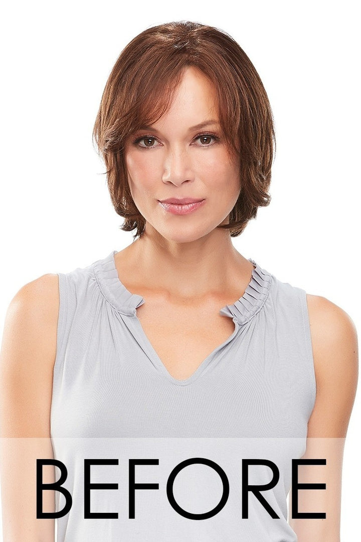 easiPart HD 12": Synthetic Topper | Heat Friendly, Mono Top